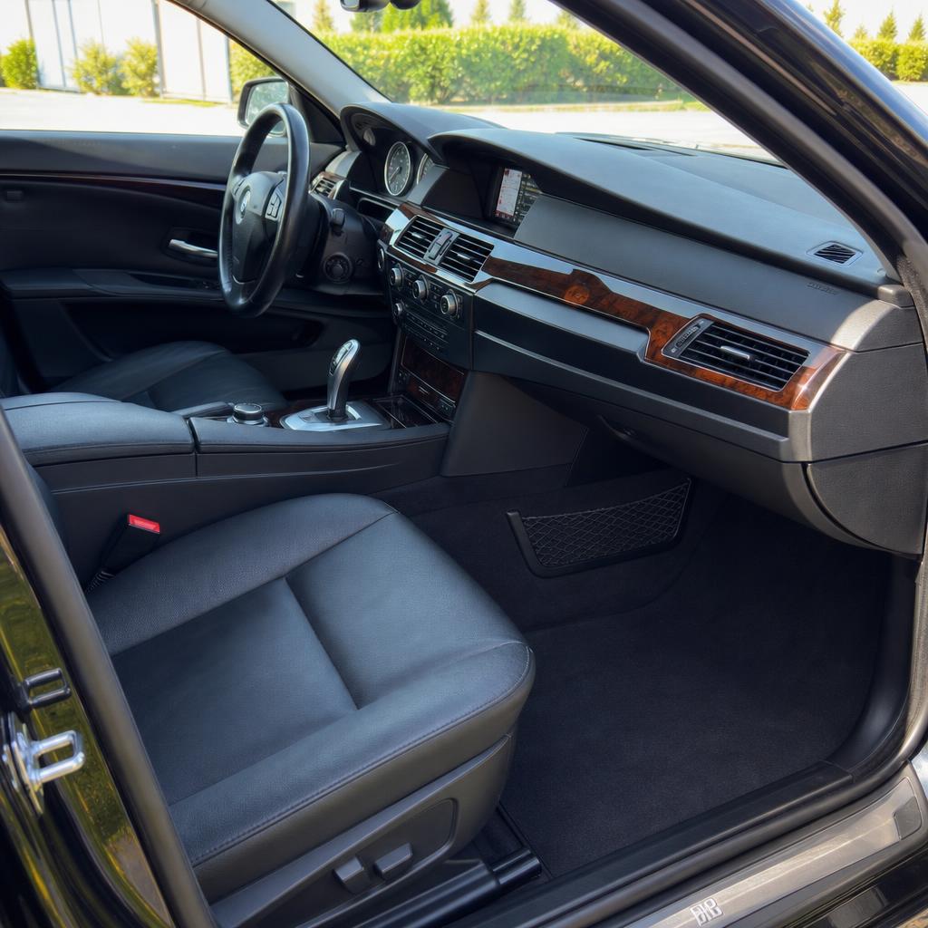 Detailed car interior